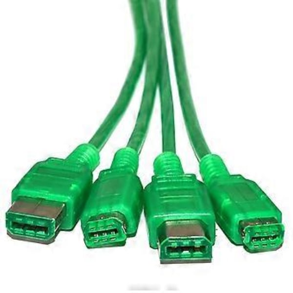 1,5 meter lang koblingskabel for to spillere til Gameboy Color GBC GBP GB-konsoller datakabel tilkoblingslinje