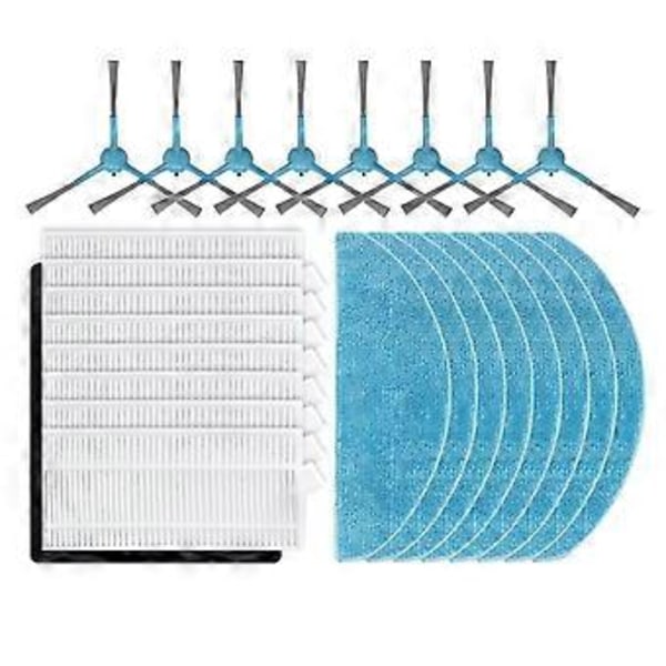 Til 7490 Immortal Series / 8290 Immortal Series Reservedele, Hoved Sidebørste Moppe Hepa Filter Støvpose