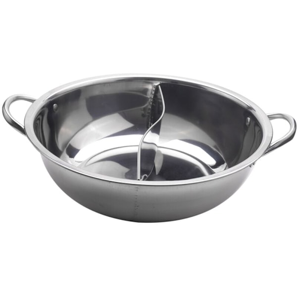 28cm varm gryta dubbeldelad rostfritt stål 28cm köksredskap varm gryta Reglee soppa kompatibel lagergrytor hem kök