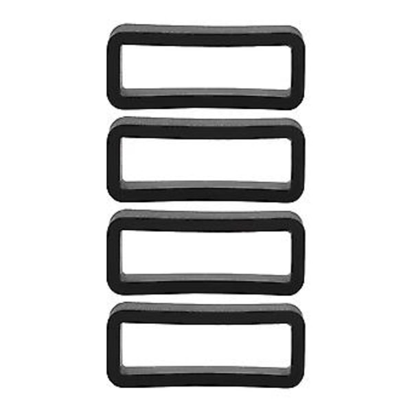 4 stk. Erstatning Silikon Klokkebelte Sikkerhetsspenne Armbåndstilbehør for SWATCH (22mm)