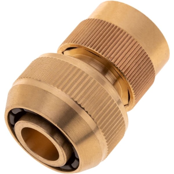 Double quick link 19 mm in zinc-plated brass for installing the irrigation programmer