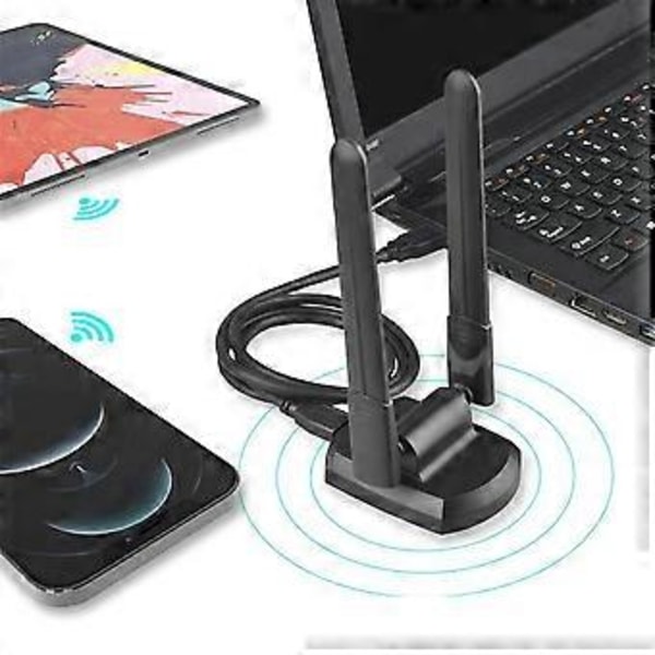 AX5400M Langaton verkkokortti, ajuriton USB3.0 pöytätietokone 5G/6G langaton WiFi-vastaanotin/lähetin