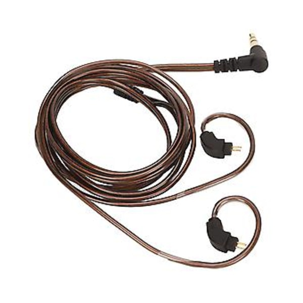 Opgraderingskabel til øretelefoner, 2-pin 0,78 mm stik, 3,5 mm stik, erstatningsledning til ørepropper til AS10 AS06 AS10 ZST ZS3AS10 AS06