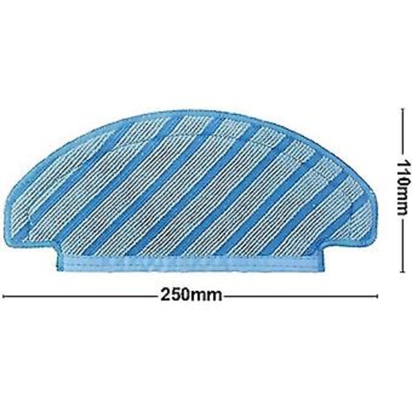 För Ecovacs Deebot Ozmo 920 950 T5 T8 Dammsugartillbehör