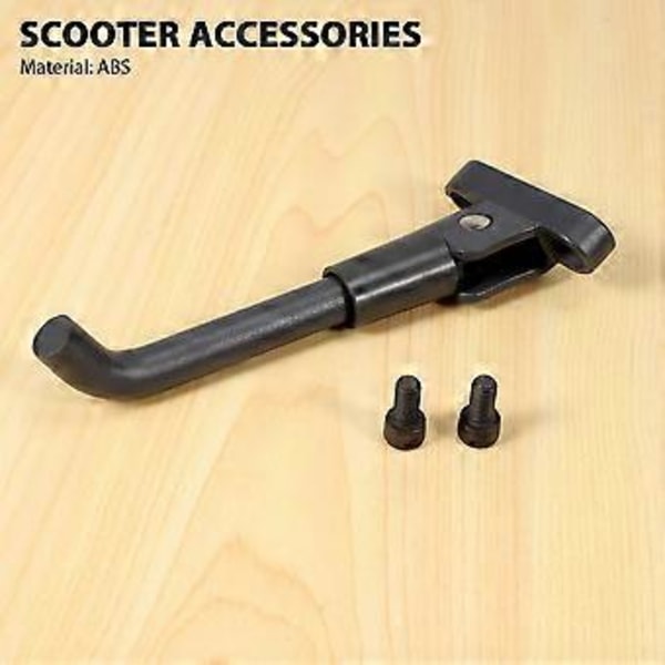 Parkeringsstöd Kickstand för M365 Elektrisk Scooter Skateboard Tillbehör Tripod SVART