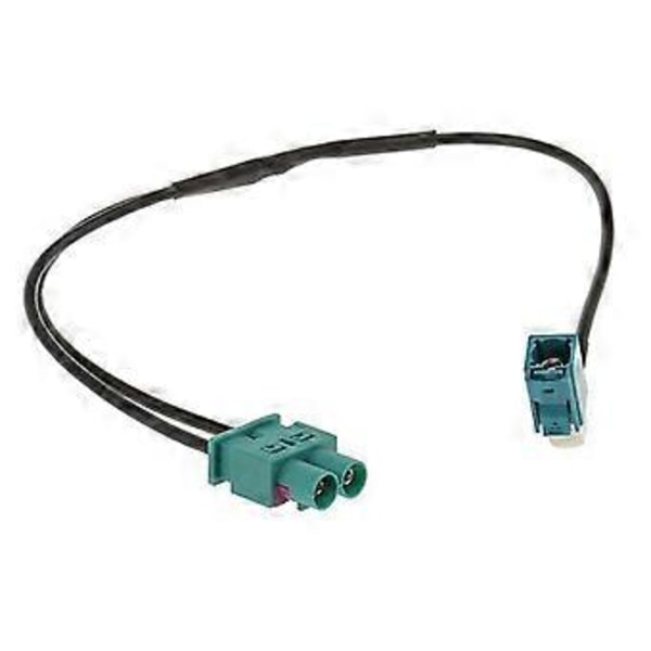 Hunn til 2 hann Fakra radioantenneadapter for Rns Rcd 510 310 315 210