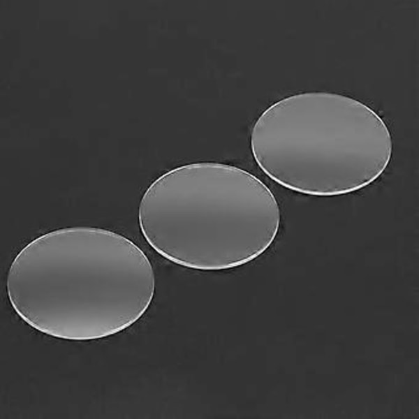 3 st 37,5 mm 38,5 mm Dubbelvälvda Urglas Linser Glas Ersättningsdelar för Urmakare Reparation