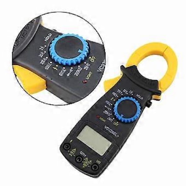 Ny Digital Clamp Multimeter AC för DC Volt Spänning Amp Ohm Elektronisk Testare Me