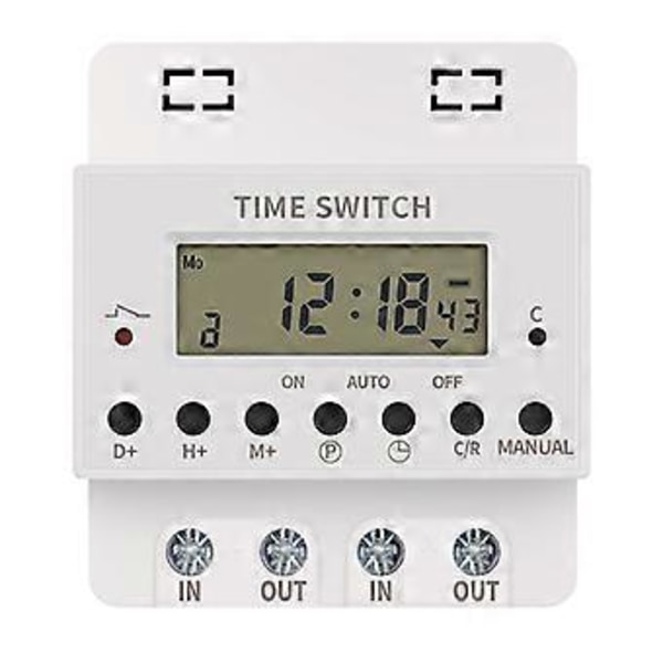 KG316T Timer Effektiv & Bekväm Digital Timer Hög Lastkapacitet Brytare
