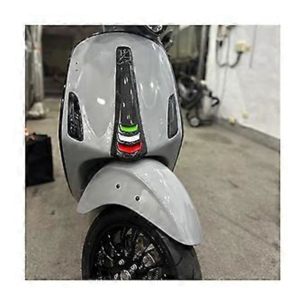 For 150 Sprint 150 Motorsykkel Scooter Frontdekorasjonsdeksel Slips Trim Deksel Tilbehør, grønn+hvit