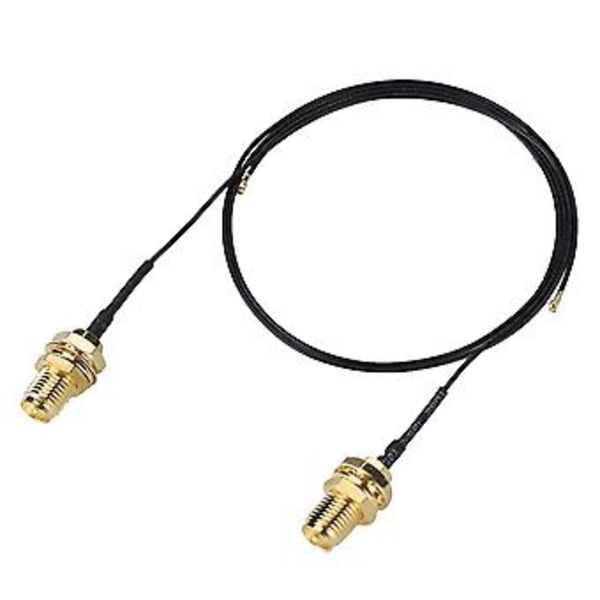 Koaksiaalikaapeli SM, 2 kpl setti WiFi IPEX4 SMA uros - IPEX-kaapeli IPE-kaapeli Äärimmäinen mukavuus
