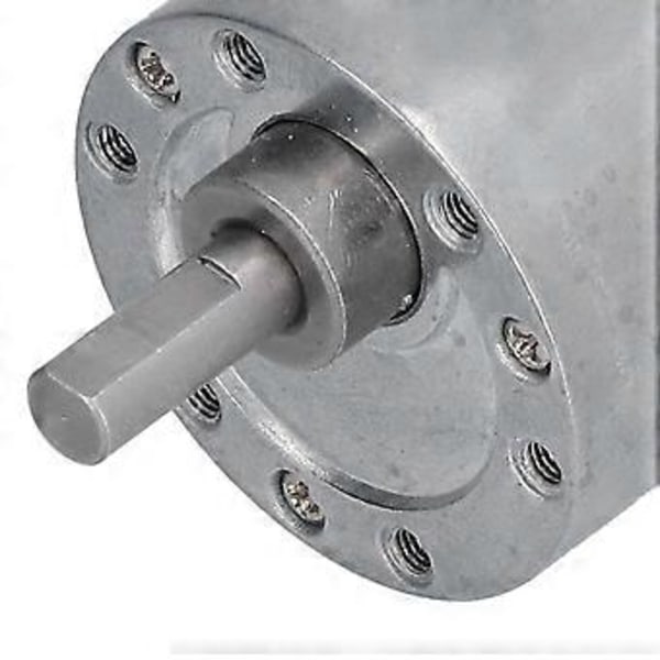 DC 12V Vaihdemoottori Nopeuden Alennus CW CCW Kuparilanka Moottorit 6mm D Akselilla JGB3752035RPM