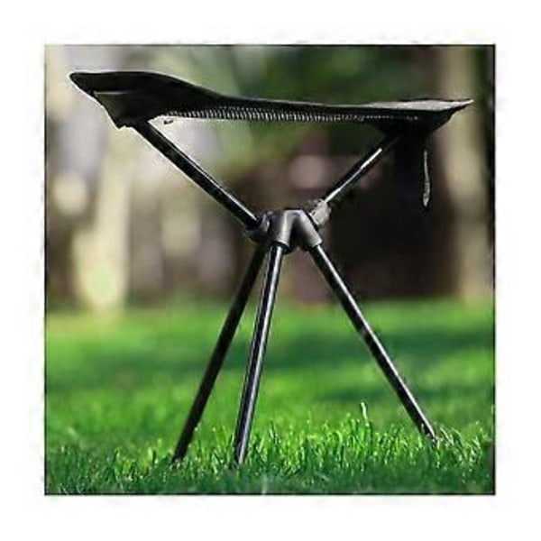 Udendørs Foldbar Månestol Dobbelt Tripod Fodskammel Aluminium Legering Fodskammel Lazy Fodskammel Praktisk
