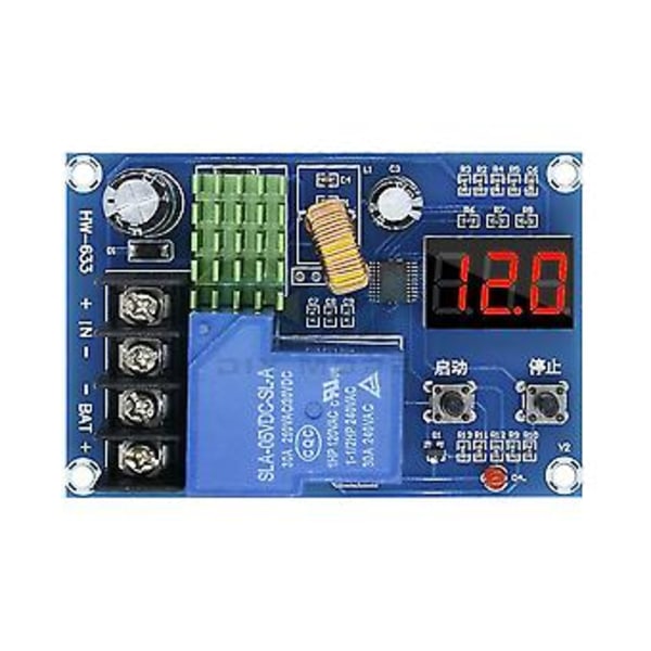 Xh-m604 60v Bly-syra Batteriladdningskontroller Skyddsbrytare 12v 24v 48v