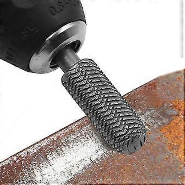 5 stk./sæt 6 mm præget roterende fil i stål, elektrisk slibehoved, specialformet fil, blød metalboring Hy