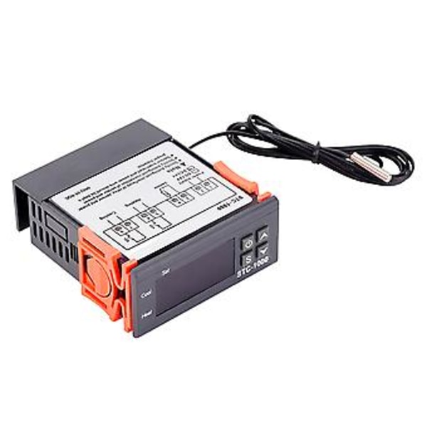 STC-1000 Digital Temperaturkontroller Termostat Värme & Kyl Lägen (12V 10A)