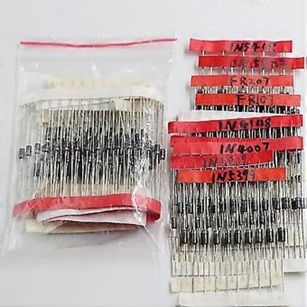 Elektroniset komponentit, lajitelma diodipaketti