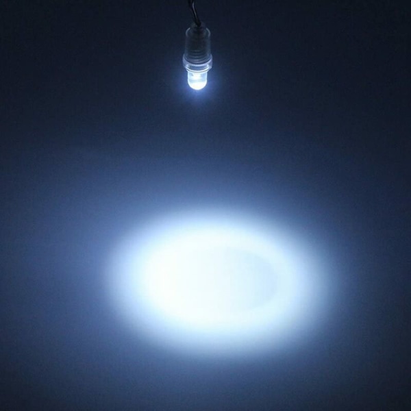 10 st E10 6V Spot LED-lampor Kallt vitt, 6000K