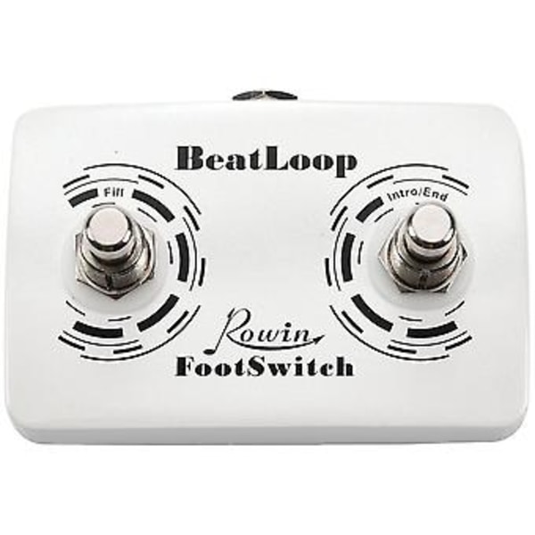 Dubbel fotpedal för Beat Loop inspelnings effektpedal med 6,35 mm kabel