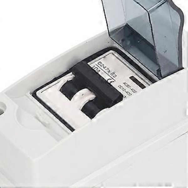 2P DC Mini Brytare IP65 Vattentät Pa66 Frånkopplingsbrytare för Solcellsanläggning AC90-400V DC12-400V 10A