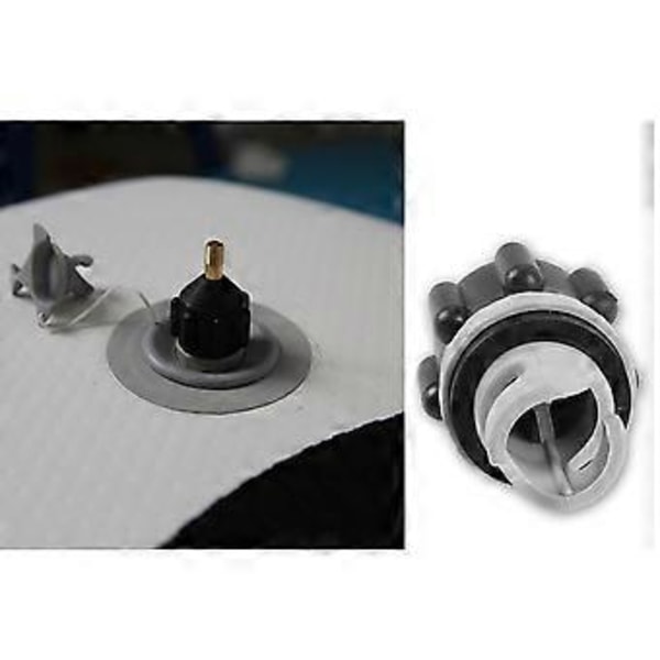 Multifunktionell Luftpumpsventiladapter Uppblåsbar SUP Schrader Ventiladapter Tillbehör Luftpumpomvandlare för Uppblåsbar Kajak Båt Flotte Pump