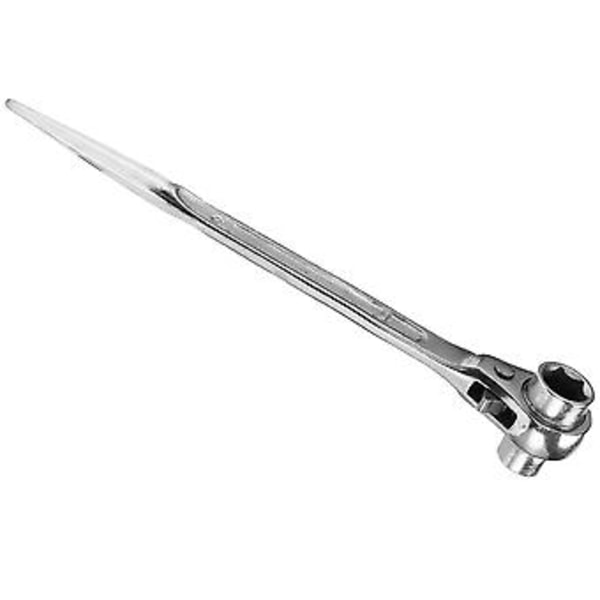 Luwei 14mmx17mm Plomme Skralle Skiftenøkkel Sokkel Multifunksjonell Spiss Hale Justerbar Sokkeladapter H