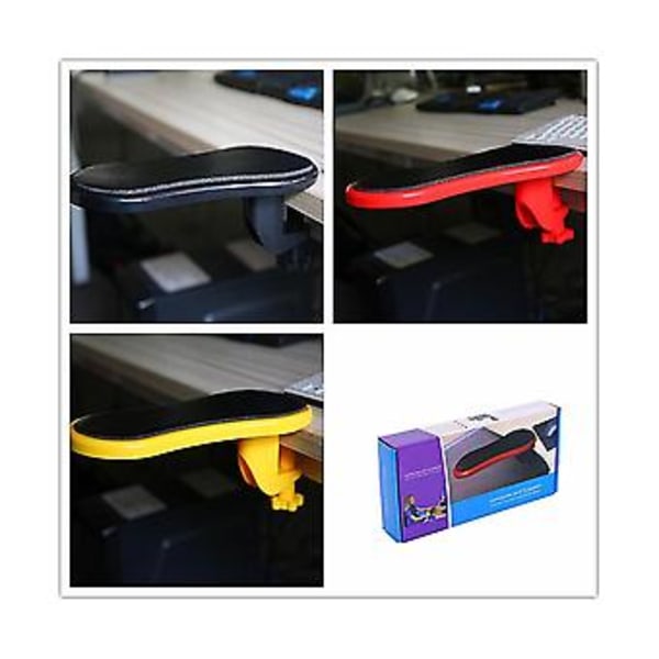 Handledsstöd Armbågsstöd Handledsskydd Armstöd Ergonomiskt Justerbart Förlängningsbart Skrivbord Handledsstöd Svart