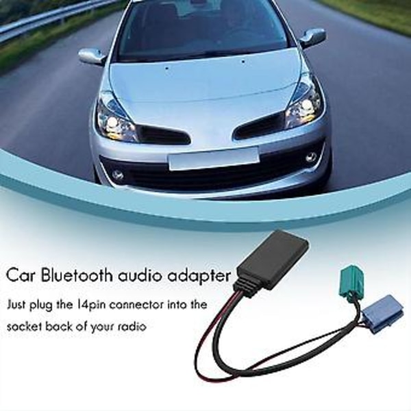 Biurlink Bil Bluetooth Audio Adapter Interface Mini Iso 6pin&8pin Til 2005-2011 Modeller Stereo Cd