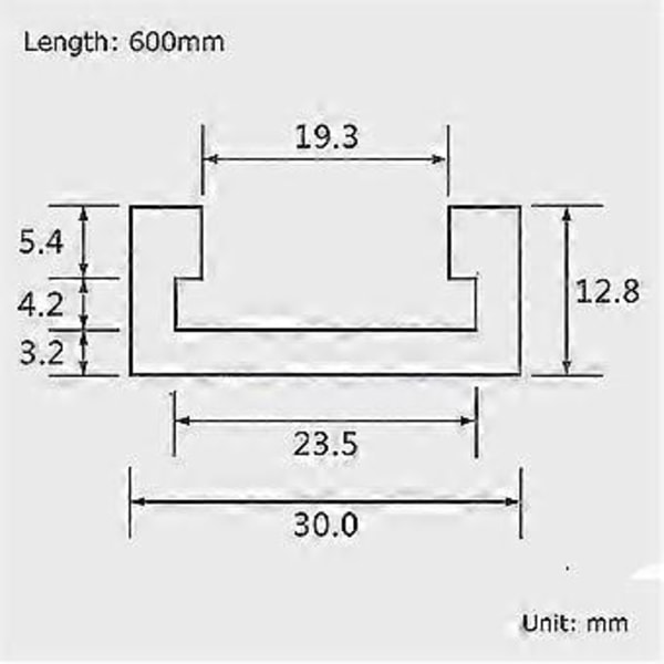 600mm T-ura Jyrsinohjain T-urat Jig-kiinnike Jyrsinpöydälle Puuntyöstötyökalu