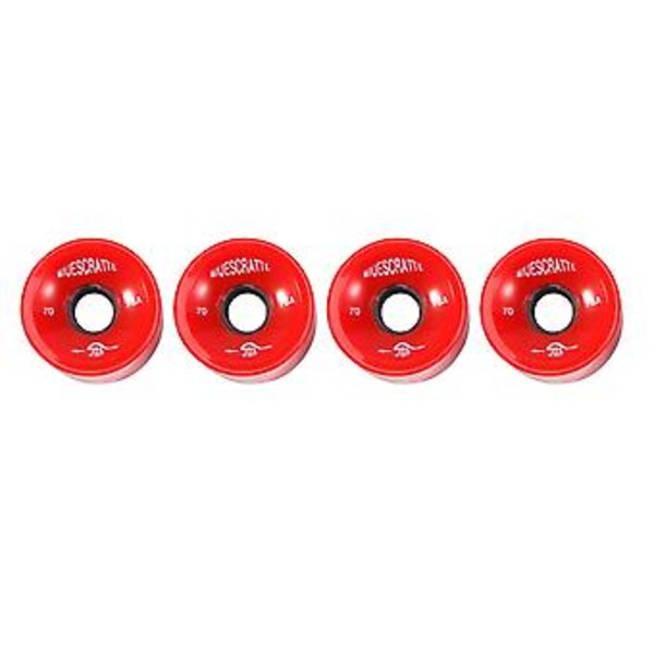 4 kpl Skeittilaudan pyörät 51x70mm Joustava PU Urheilu Lauta Skeittilaudan Pyörät, re