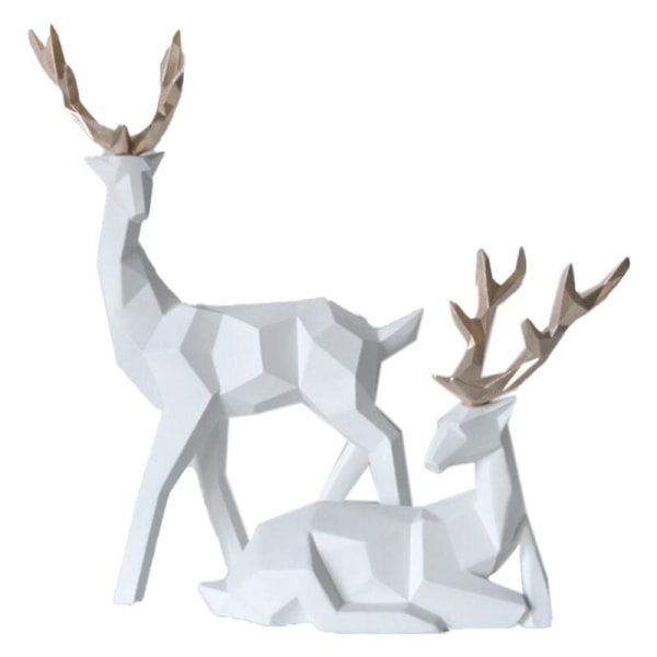 Lucky Deer Decoration -pariskunnan hääviinikaapin koristelu C