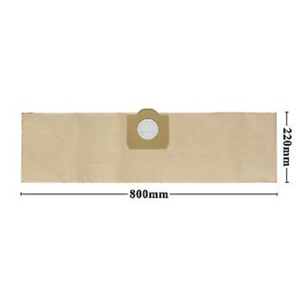Støvsugerposer til Wd3/mv3/wv3/wv4/wd3200se4002/a2200, støvfilter papirpose erstatning A