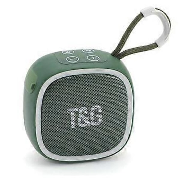 TG659 Bluetooth Högtalare Utomhus Trådlös Subwoofer Mini Högtalare Portabel Kort Högtalare Grön
