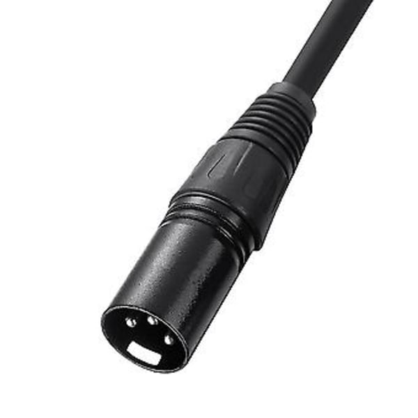 6,35 mm 1/4 tomme til XLR O mikrofonkabel - til XLR Bad Ser mikrofonkabel, 1 meter