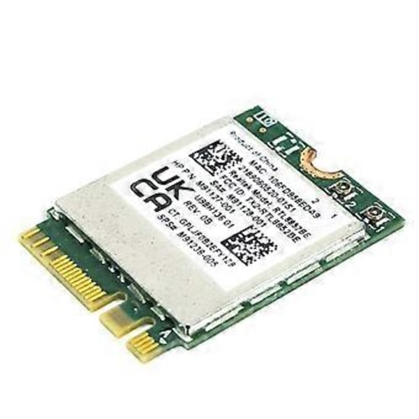 WiFi 6 Dual-Band AX1800 Realtek- RTL8852BE M2-NGFF Adapter Bluetooth-kompatibel5.2 Trådløst Wlan WiFi-kort 2.4G/5G 1800M