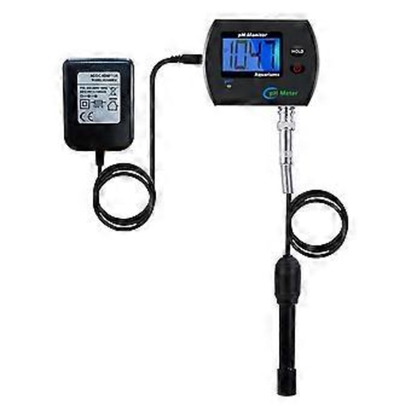 Digitalt pH-meter Akvarium Drikkevand Online pH-monitor Professionel Nøjagtig Vandkvalitetstester EU-stik