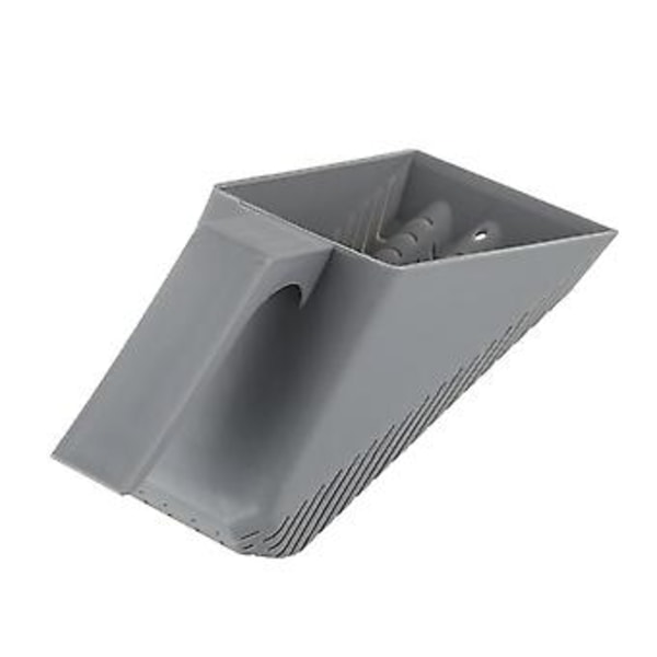 Akvarium Fisk Tank Grus Sand Skopskyffel Skrapa Rengöringspanna Grå