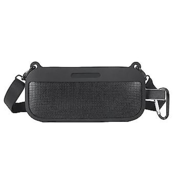 Blødt silikone etui til Soundlink Flex Bluetooth bærbar højttaler med skulderrem og karabin
