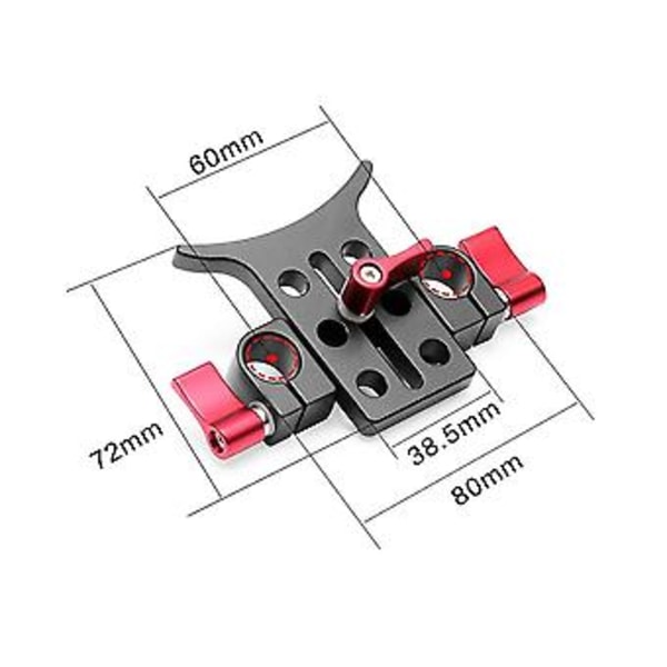 Seos 15mm teleobjektiivin kiinnikeadapteri jatkoputkikiinnike 5d3 5d2 SLR DSLR -kameralle