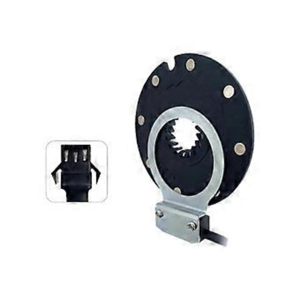 Elektrisk Cykel Magnetisk Kraftsensor 36/48V Pedalassistent Sensor F-8C Magneter Dubbla Hall-sensorer PAS System Elcykel Delar