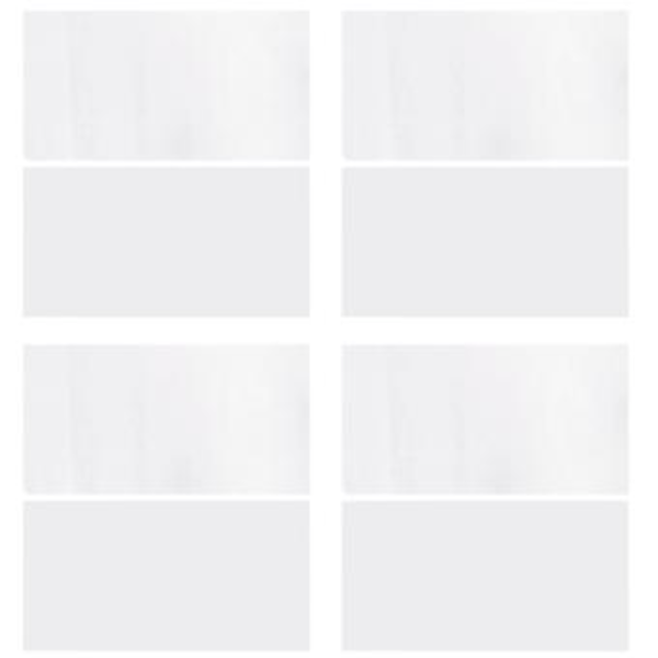Varningsetikett, 4-pack Engelska Varningsskyltar Offentlig Skylt Klistermärke Varningsdekal Noggrant Designad