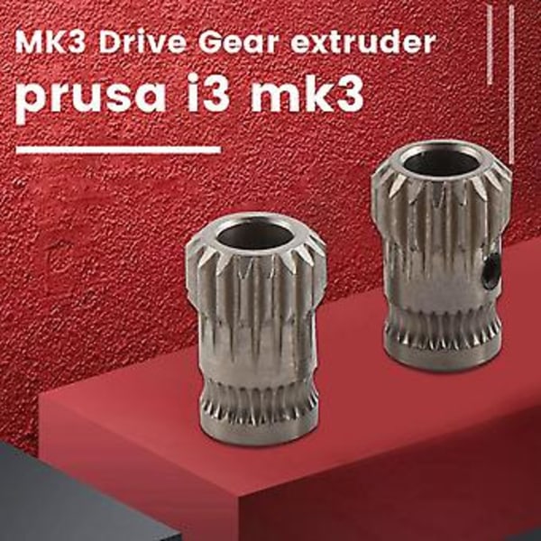 1 set 3D-skrivare Mk3 Drive Ar Extruder Dubbla Ars Kit Drive Ars Extruderhjul för Prus