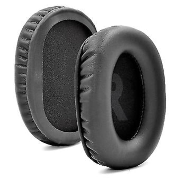 Erstatningsøreputer for Pro X Headset Hodetelefoner Lær Øremuffe Øreputer (svart PU)