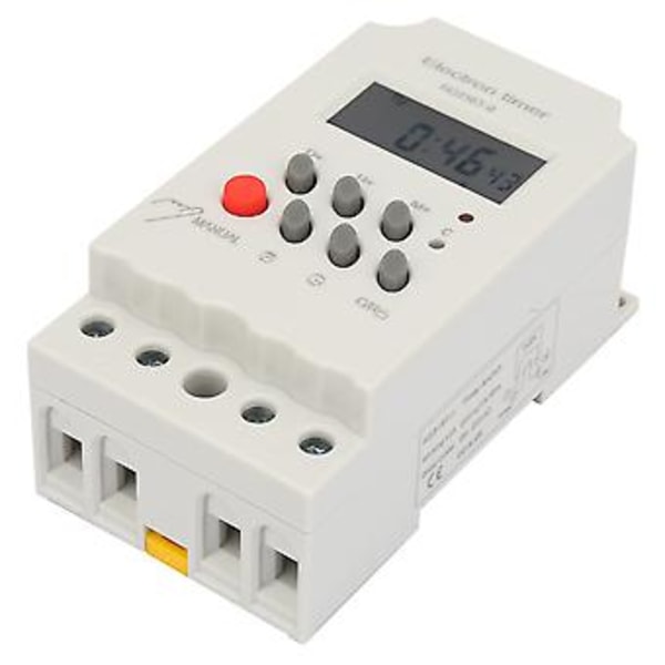 KG316t iI Mikrodatamaskin Programmerbar Tidskontroller Elektronisk Timer 220VAC 25A
