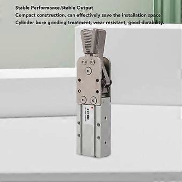 Luftcylinder Robot Gripp Klämma Cementerad Karbid Dubbelverkande Pneumatisk Mini Gripp Klämma