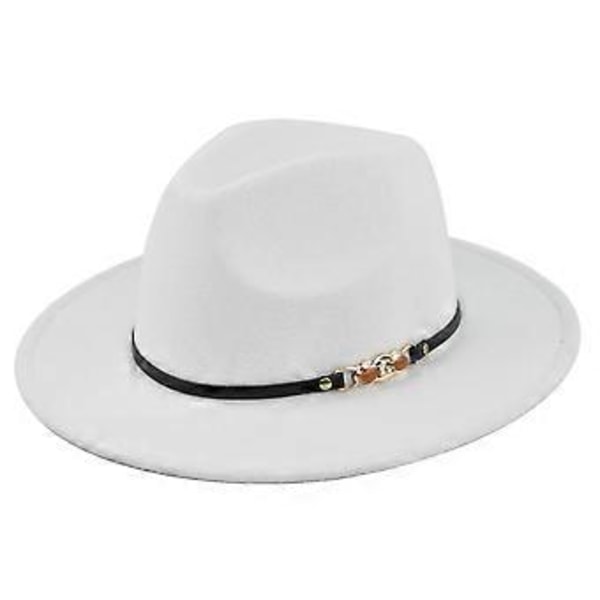 Eurooppalainen ja amerikkalainen retro jazz -hattu villahattu cowboy-hattu retro jäljitelmä villahattu litteä lierihattu BF153