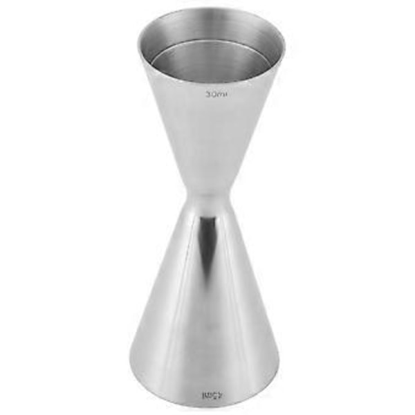 Målebeger i rustfritt stål Dobbelthodet Bar Party Vin Cocktail Shaker Jigger 45 ml