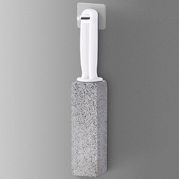 4 Pieces Pumice Stone with Cleaning Handle, Toilet Cleaning Stone, Pumice Clean Toilet, for Cleaning Toilets, Kitchens, Sinks