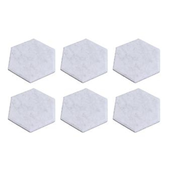Ljudisolerande Padding, 12 st Hexagon Akustikpaneler Ljudabsorberande Panel Hexagon Akustikpaneler Branschledande Standarder