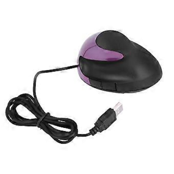 Optisk Mus 1600DPI USB Vertikal Kablet Mus for Laptop Mus for Datamaskin Optimal Effektivitet